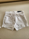 American Eagle NWT White Denim Low-Rise Perfect Shortie Shorts - Size 000