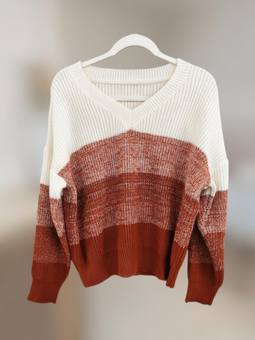Unbranded Vintage Style Boxy Slouchy Knit Pullover Sweater Size M