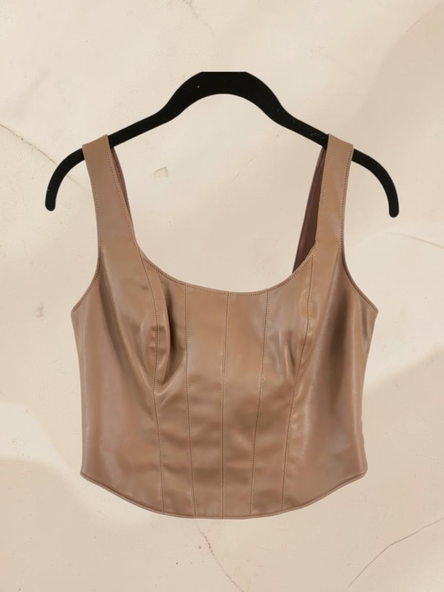 Abercrombie & Fitch Corset Style Going Out Tank Top - M