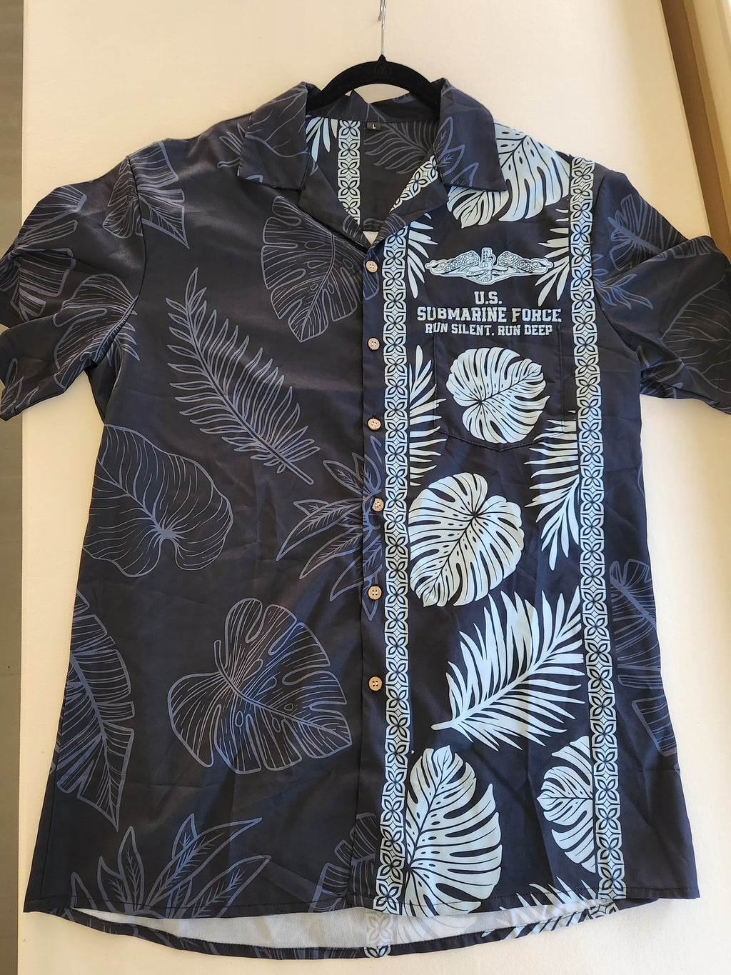Navy Submarine Custom Hawaiian Shirt - Brand New - Size L