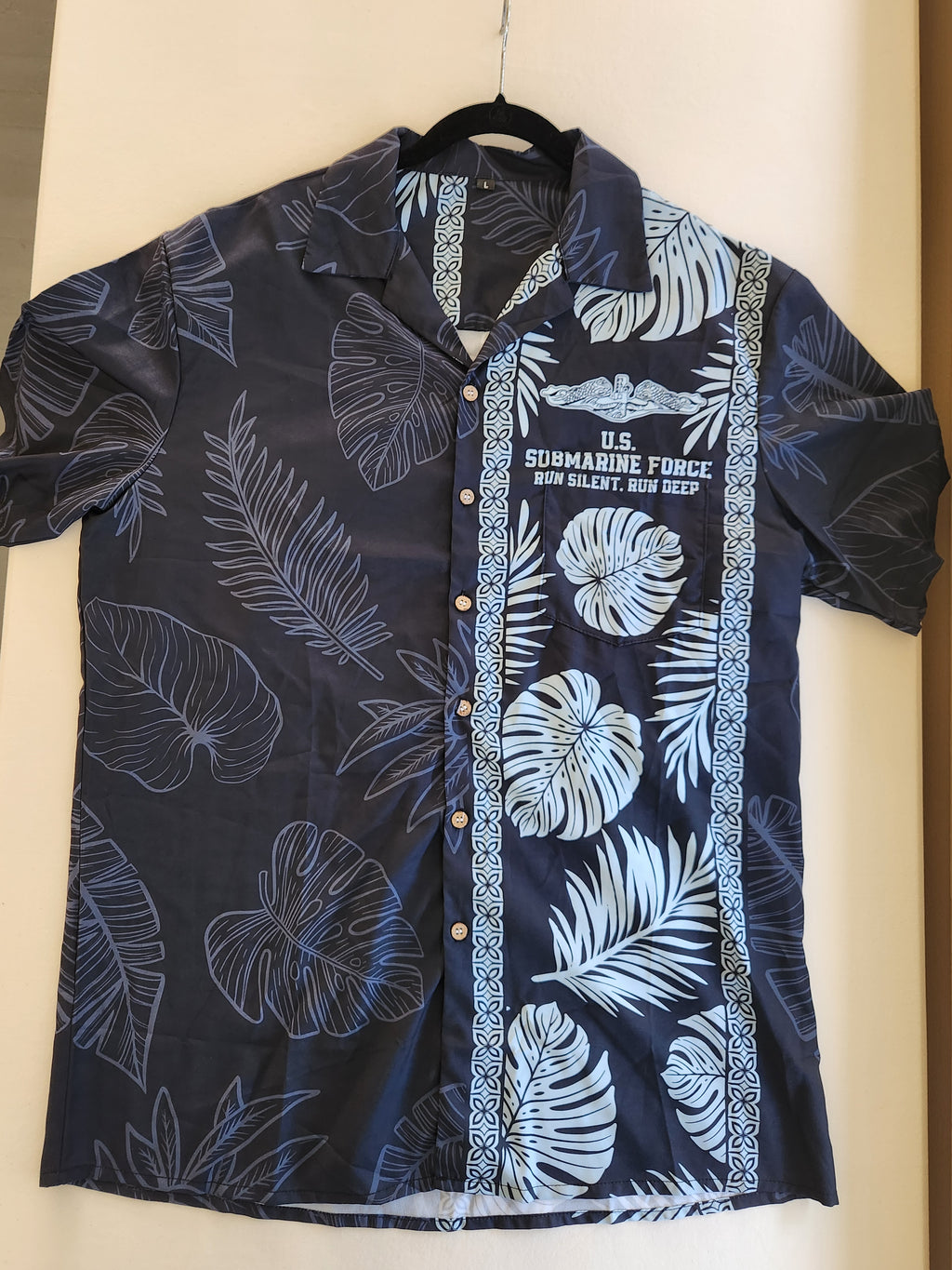 Navy Submarine Custom Hawaiian Shirt - Brand New - Size L