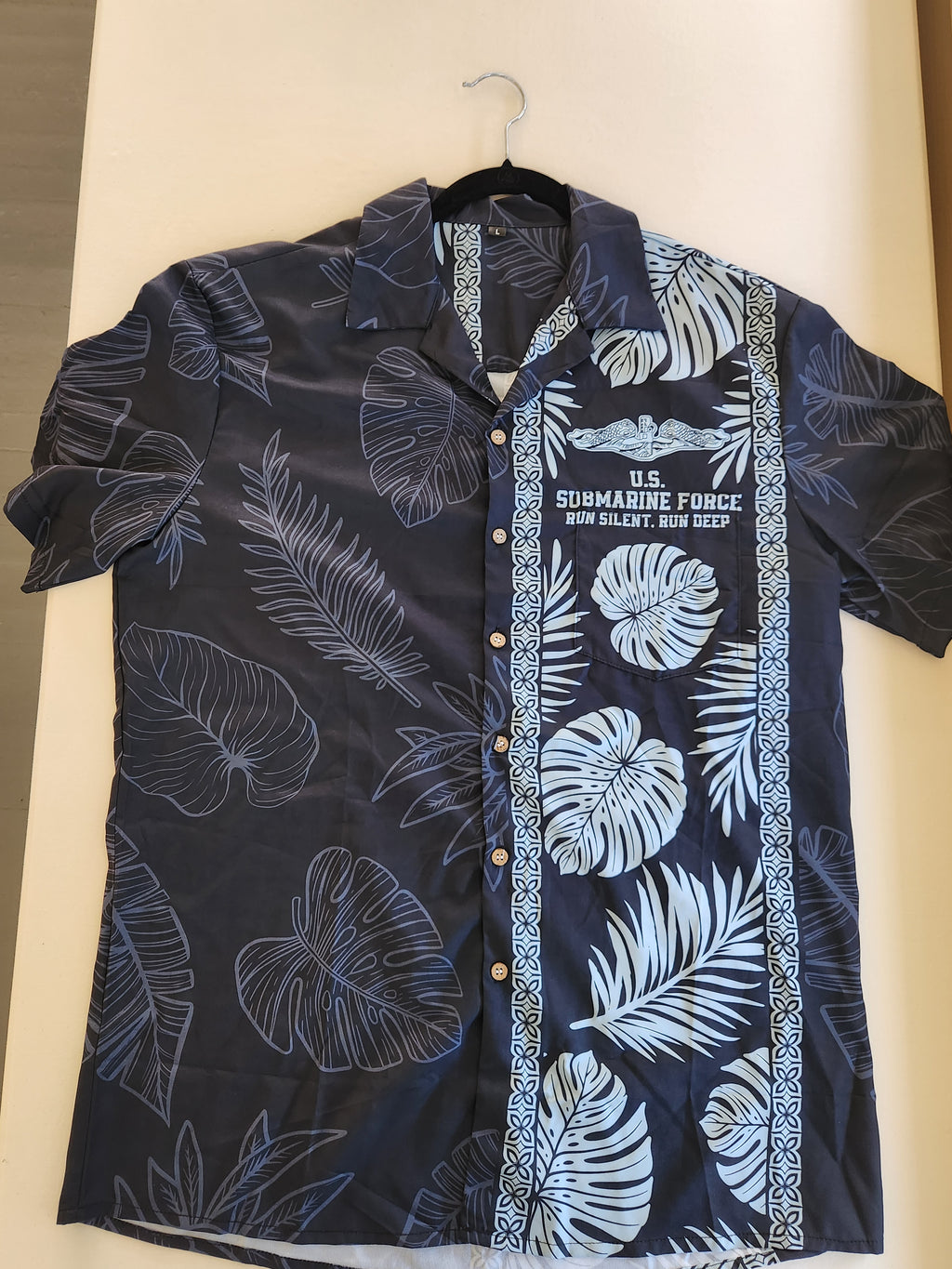 Navy Submarine Custom Hawaiian Shirt - Brand New - Size L