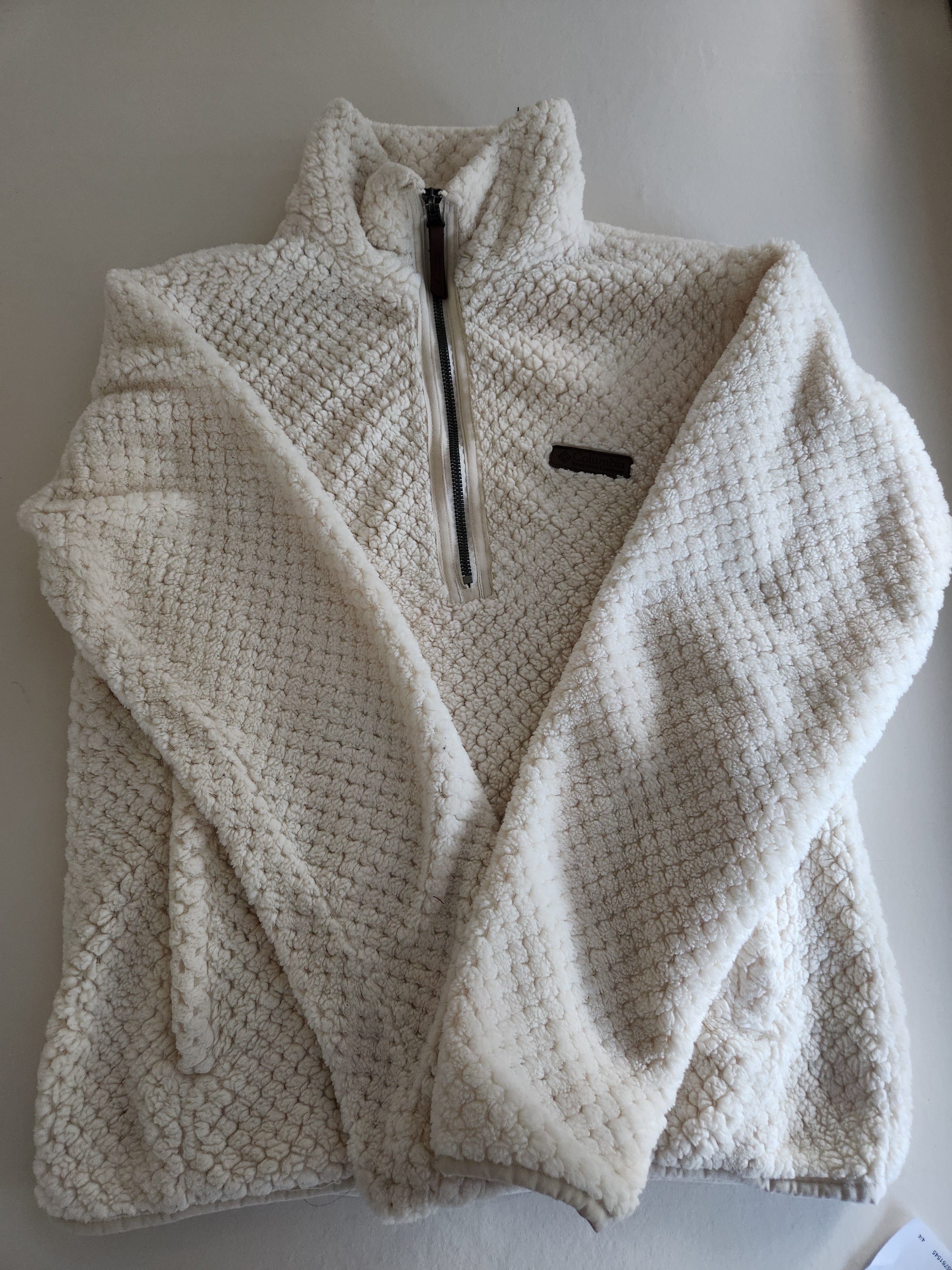 Columbia Women's Fire Side Sherpa Fleece 1/4 Zip Pullover Jacket - XS