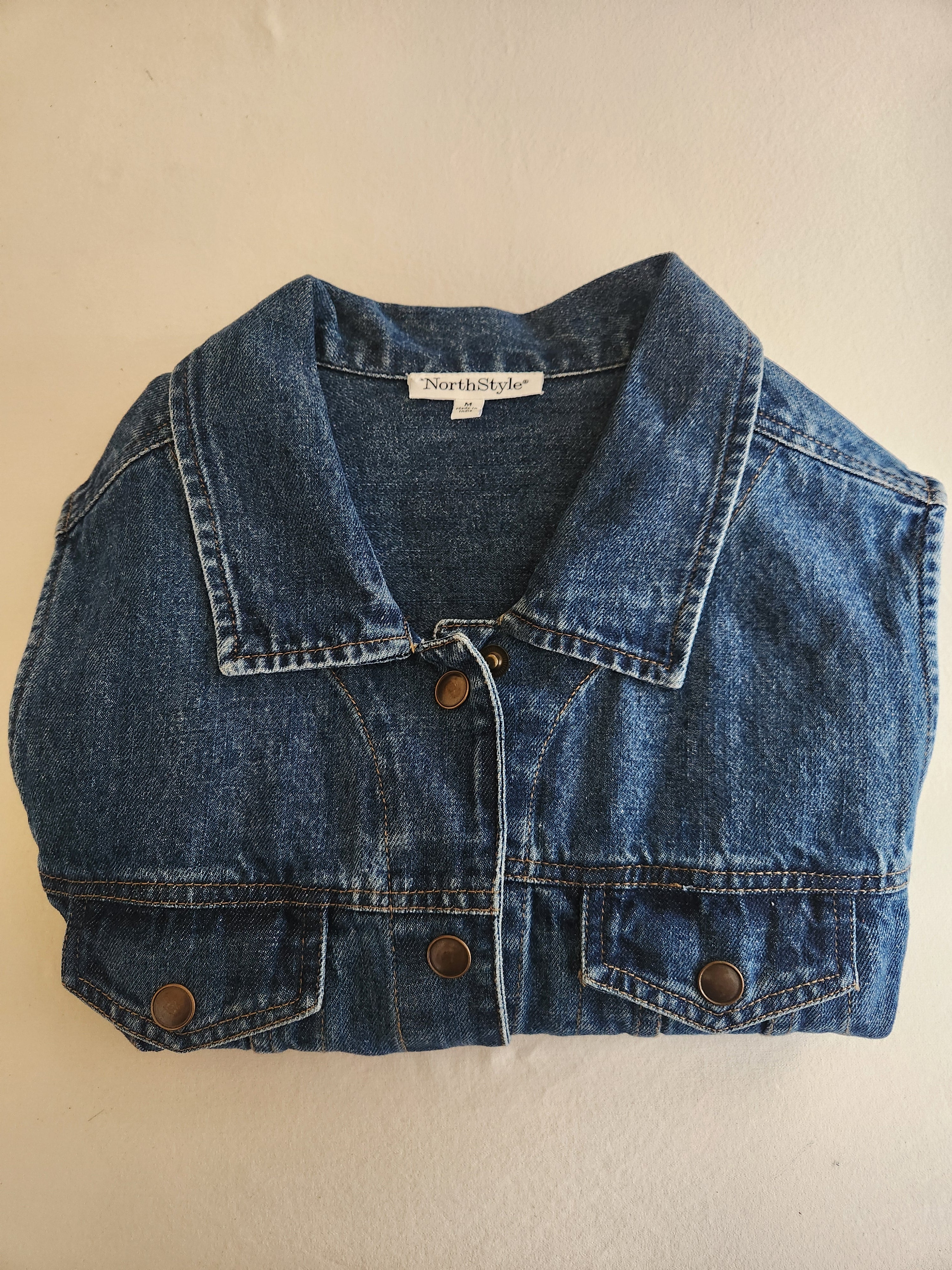 NorthStyle Denim Straight Line Mini Dress NWOT Size M