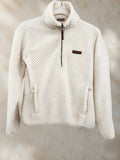 Columbia Women's Fire Side Sherpa Fleece 1/4 Zip Pullover Jacket - XS