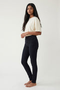 rag & bone "Modele" High Rise Ankle Skinny Jeans - Black, Size 26